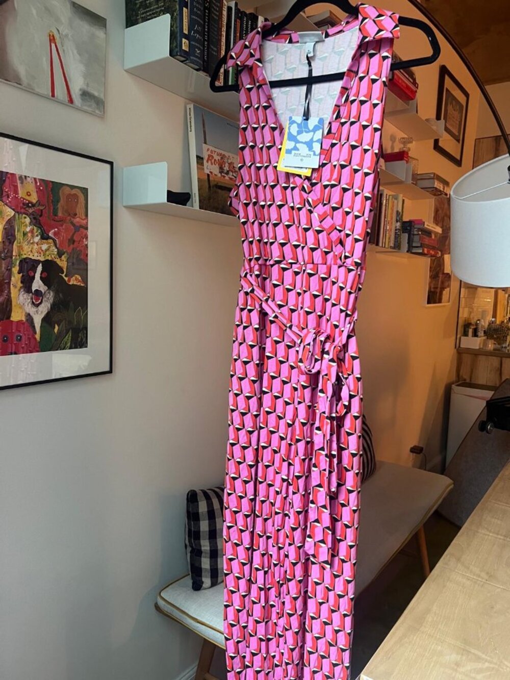 Diane Von Furstenberg x Target Printed Jumpsuit - XL NWT